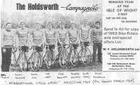 <h5>Holdsworth Campagnolo 1969 Team Photo</h5>