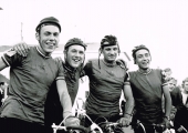 <h5>Tour of Sweden 1961</h5><p>First race to represent the UK at the age of 20.</p>